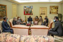 Rawlings also visited the family of the late statesman