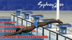 Eric Moussambani swum his Olympic 100m heat alone in front of a crowd of 17,000