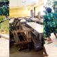 Angry students of Tweneboa Koduah SHS destroy school properties over difficult WASSCE science exam (video)