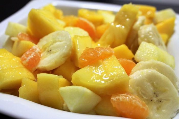 Tropical fruit salad