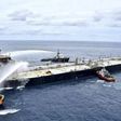 The New Diamond, a supertanker carrying 270,000 tonnes of crude oil, has been ablaze for days off the coast of Sri Lanka