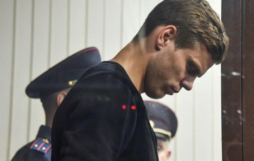 Alexander Kokorin was convicted of hooliganism