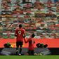 Manchester United's Mason Greenwood (right) celebrates his goal against Leipzig at Old Trafford