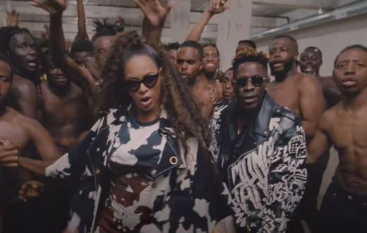 Beyonce and Shatta Wale in Already