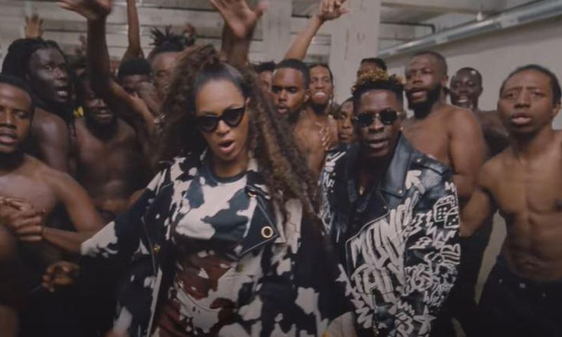 Beyonce and Shatta Wale in Already