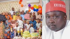 Meet Nigeria’s majority leader with 4 wives and 27 children