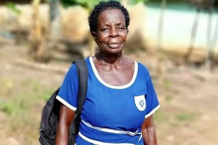 57-year-old BECE graduate