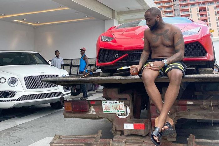 Davido purchases new Lamborghini