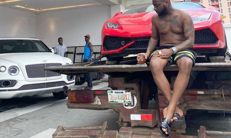 Davido purchases new Lamborghini