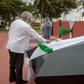 Rawlings at Atta Mills' Asomdwee Park