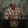 President John Dramani Mahama of Ghana addresses the United Nations General Assembly in the Manhattan borough of New York, U.S., September 21, 2016.
