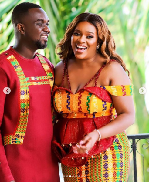 Joe Mettle and his wife, Selasie