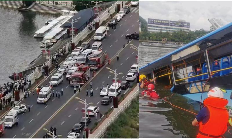Driver kills 21, injures 15 people in a deliberate crash to protest demolition of his rented house