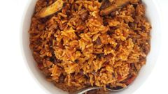 Herrings and beans Jollof
