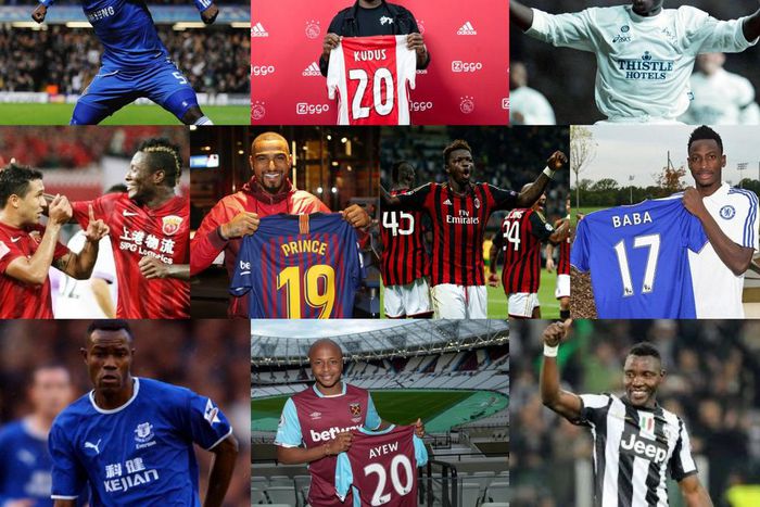 Top 10 Ghanaian players whose transfers grabbed global headlines