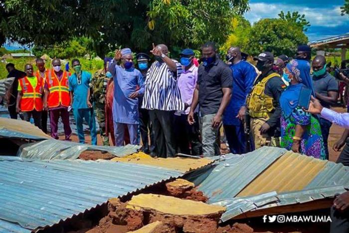 Bawumia consoles North East flood victims