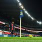 Neymar prepares to take a corner for PSG at a near-deserted Parc des Princes during a recent Ligue 1 game
