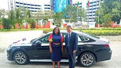 Foreign Affairs Minister with Korean Ambassador