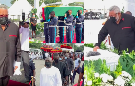Victoria Agbotui: JJ Rawlings' mother goes home . Photo source: Instagram/Sweet Maame Adwoa