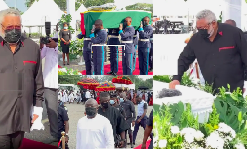 Victoria Agbotui: JJ Rawlings' mother goes home . Photo source: Instagram/Sweet Maame Adwoa