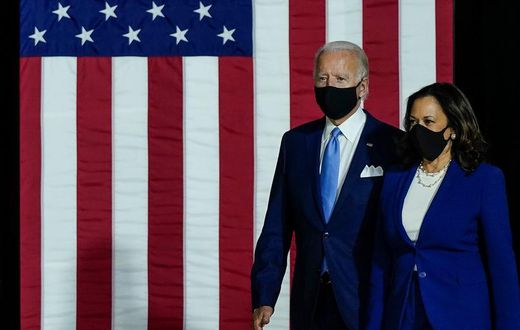 Joe Biden is now the president-elect and Kamala Harris is the vice president-elect.