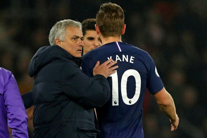 A helping hand for Harry: Jose Mourinho is keen to add a striker to play alongside Harry Kane