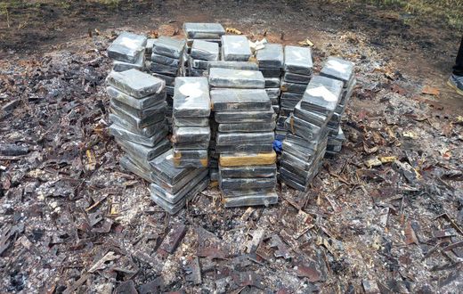 Confiscated cocaine