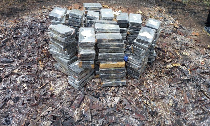 Confiscated cocaine