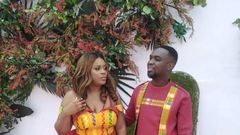 Joe Mettle and wife, Selasie