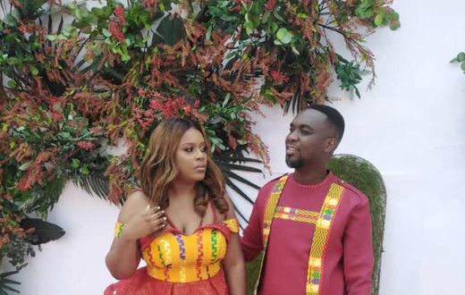 Joe Mettle and wife, Selasie