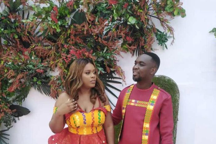 Joe Mettle and wife, Selasie