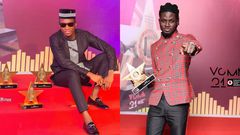 Kofi Kinaata and Kuami Eugene