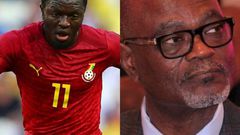 Sulley Muntari and Dr Kofi Amoah