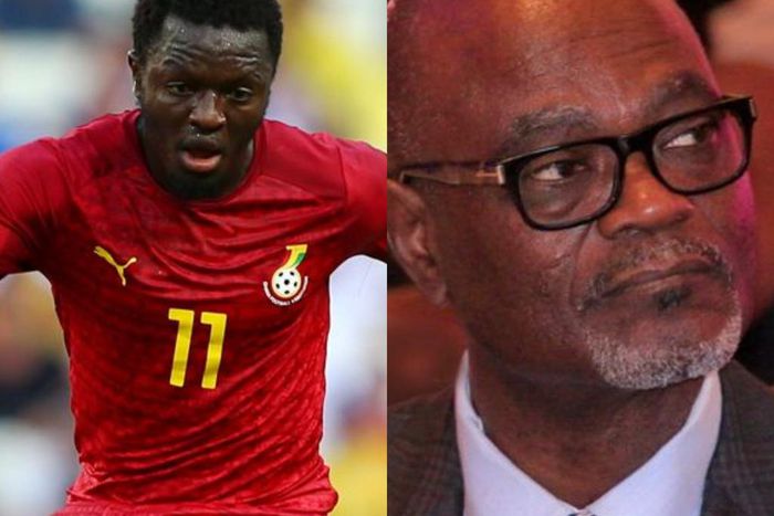 Sulley Muntari and Dr Kofi Amoah