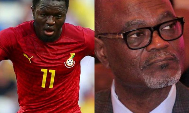 Sulley Muntari and Dr Kofi Amoah