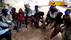 Female cocoa farmer and her 19 children plead with Ghanaians to help them survive