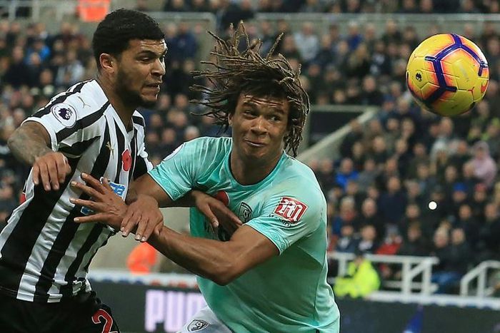 Defender Nathan Ake (right) has joined Manchester City from Bournemouth