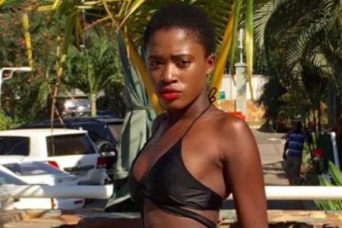 Fella Makafui in bikini