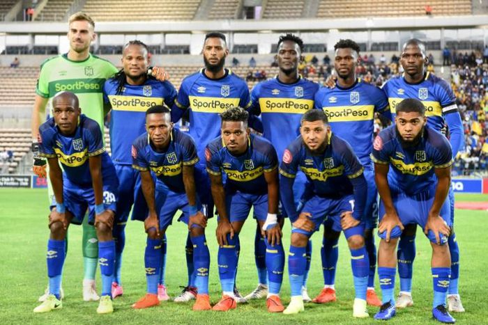 Cape Town City shocked Mamelodi Sundowns Monday by winning 3-2 in the South African Premiership