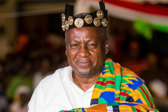 John Mahama enstooled Chief in Bono East region
