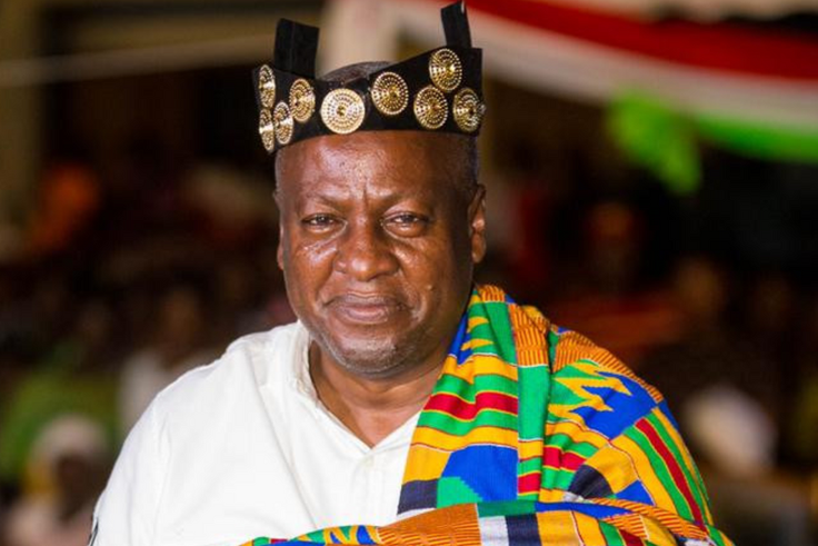 John Mahama enstooled Chief in Bono East region