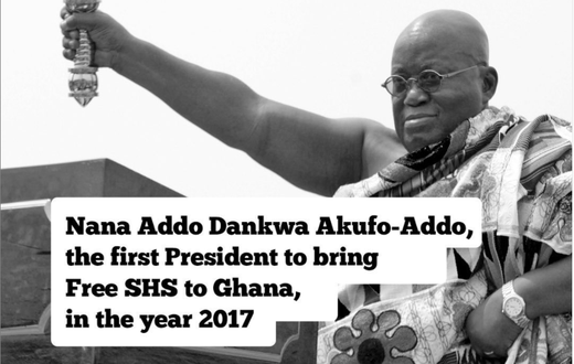 Akufo-Addo joins ‘know your history’ trend by touting Free SHS