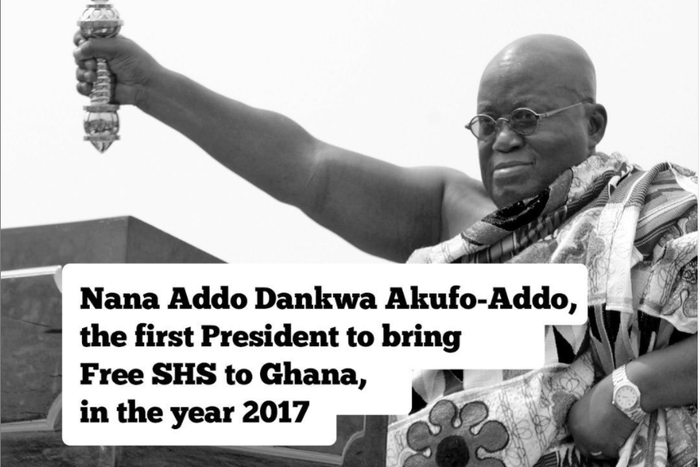 Akufo-Addo joins ‘know your history’ trend by touting Free SHS