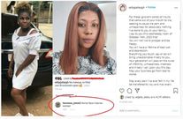 Selly Galley curses fan who called her barren