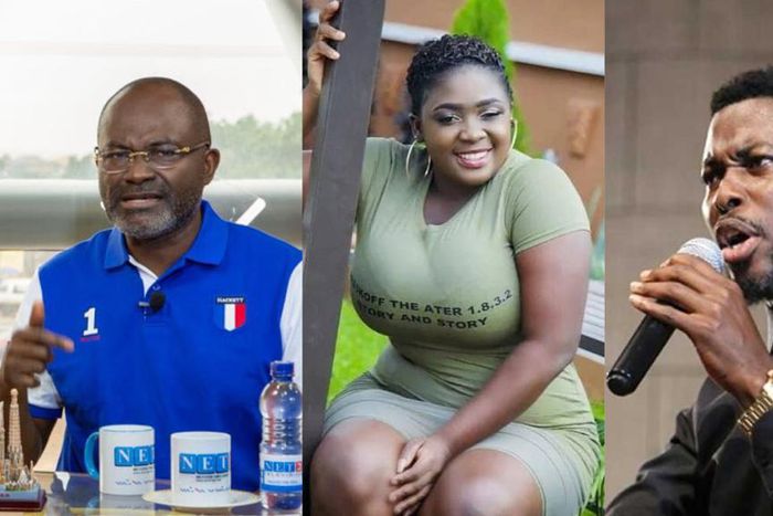 Kennedy Agyapong, Tracey Boakye and Kwame A Plus