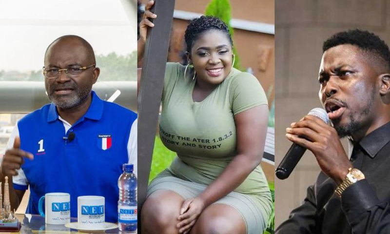 Kennedy Agyapong, Tracey Boakye and Kwame A Plus