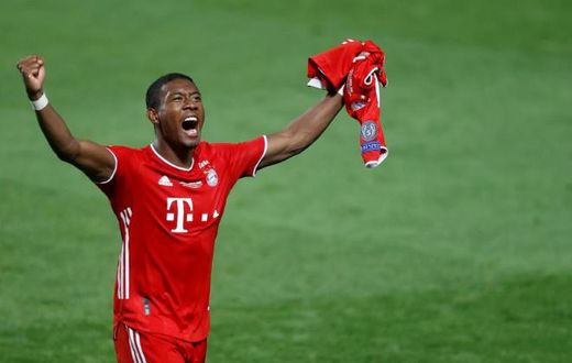 David Alaba was a key member of Bayern's Champions League winning team