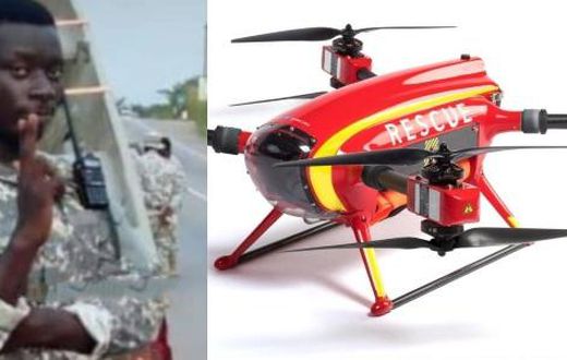 Drone pilot dies after drowning in the Offin River while chasing illegal miners