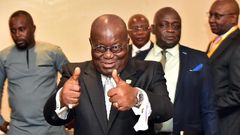 President Akuffo Addo congratulates Joe Biden and Kamala Harris