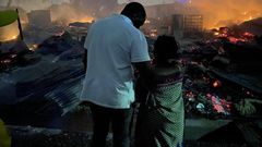 Pray for Shiashie fire victims – John Dumelo sympathises with constituents